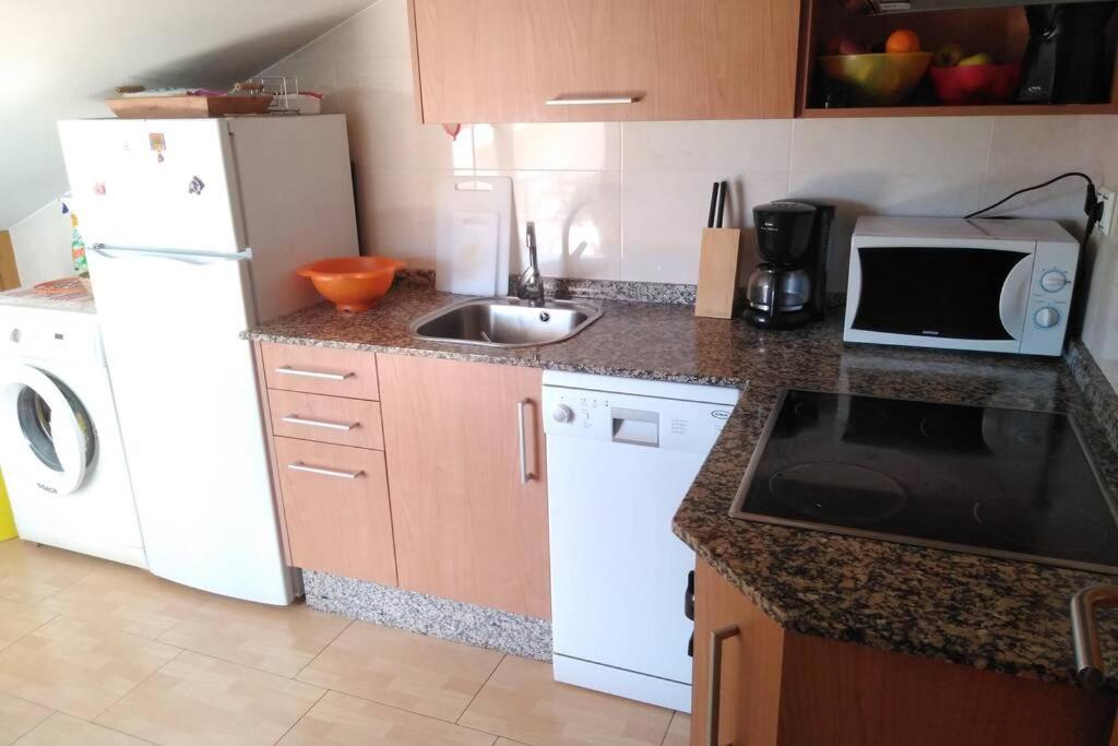 Ferienwohnung Impresionantes Vistas Al Mar Cerca De Santiago Boiro Exterior foto