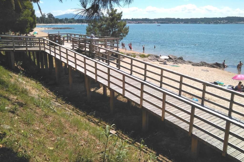 Ferienwohnung Impresionantes Vistas Al Mar Cerca De Santiago Boiro Exterior foto